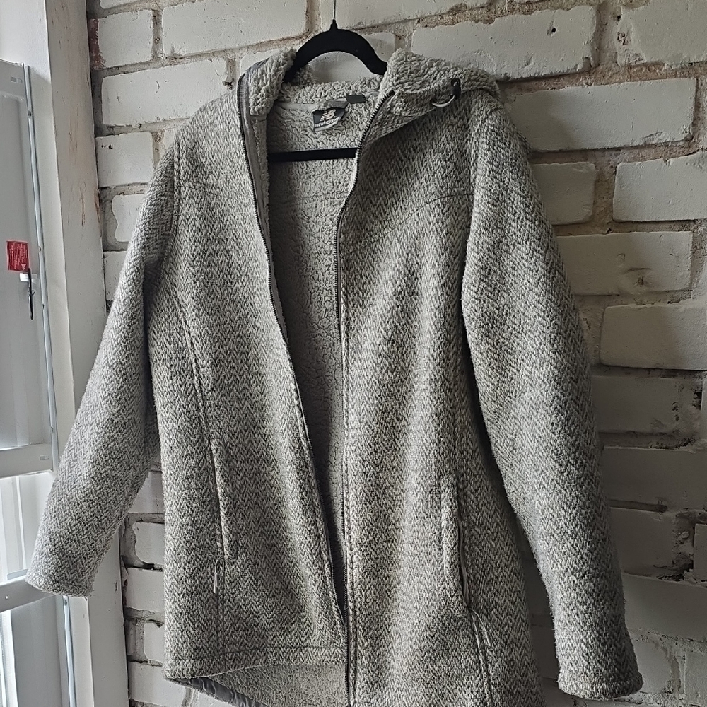 New Balance Cream Teddy Jacket